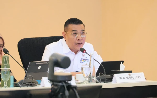 Thumbnail Berita - Wamen ATR Tekankan Kepastian Penyediaan Tanah dan Penataan Ruang