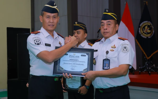 Thumbnail Berita - Rutan Situbondo, Juara I Atas Laporan 13 Program Menteri Imipas