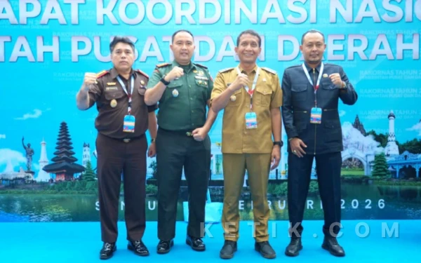 Thumbnail Berita - Bupati Bojonegoro Hadiri Rakornas 2026, Tegaskan Dukungan Program Prioritas Presiden