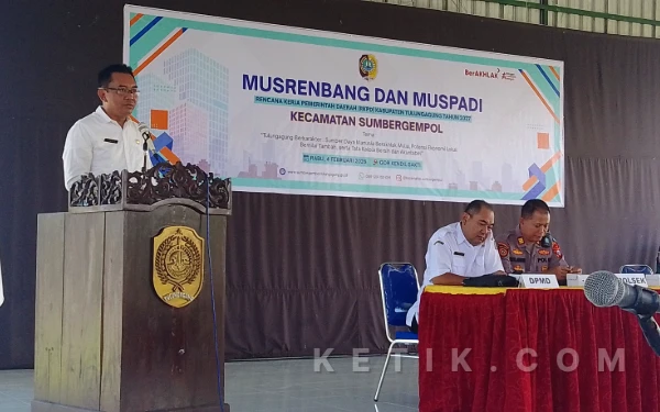 Thumbnail Berita - Kecamatan Sumbergempol Gelar Musrenbang dan Muspadi, Susun Prioritas Pembangunan