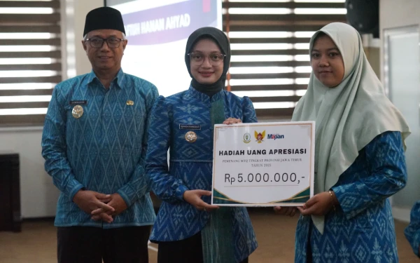 Empat Kafilah Kota Kediri Raih Lima Besar MTQ XXXI Jatim 2025 di Jember, Mbak Wali Beri Apresiasi