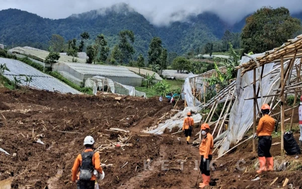 Thumbnail Berita - Basarnas Serahkan Total 94 Bodypack Korban Longsor Cisarua ke Tim DVI