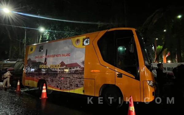 Thumbnail Berita - DLH Kota Malang Koordinir 7 Unit Mobil Toilet untuk Jemaah Mujahadah Kubro 1 Abad NU