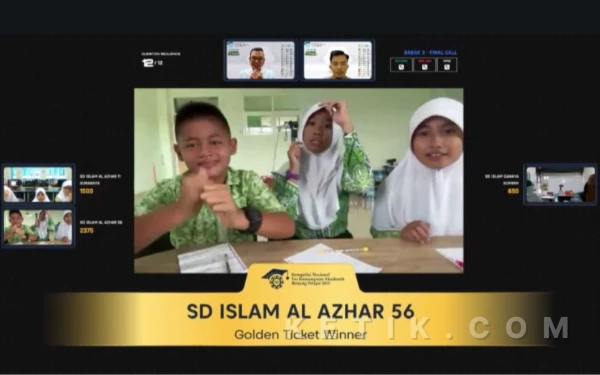 Thumbnail Berita - Juara Semifinal Jatim, SDI Al Azhar 56 Malang Melaju ke Final Cerdas Cermat Nasional di Universitas Indonesia