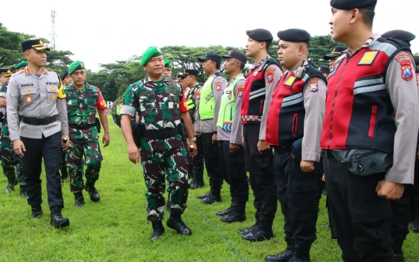 Thumbnail Berita - Amankan Presiden Prabowo di Stadion Gajayana, Danrem 083/Bdj: Kami Siapkan 5.000 Personel