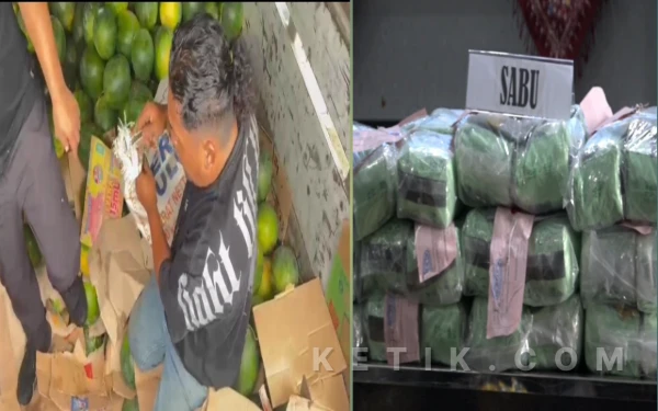 Thumbnail Berita - Truk di Bakauheni Bawa Ratusan Narkotika Modus Angkut Buah, Terkait Jaringan Internasional