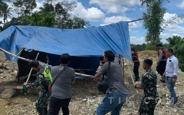 Thumbnail Berita - Polres Nagan Raya Tertibkan Tambang Emas Ilegal di Kecamatan Beutong