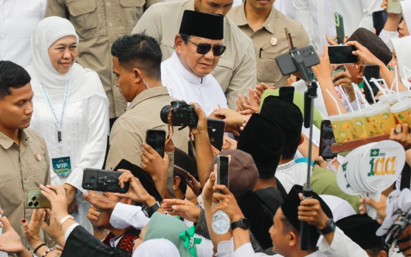 Thumbnail Berita - Bersama Khofifah, Presiden Prabowo Ingin NU Jadi Pilar Pemersatu Bangsa