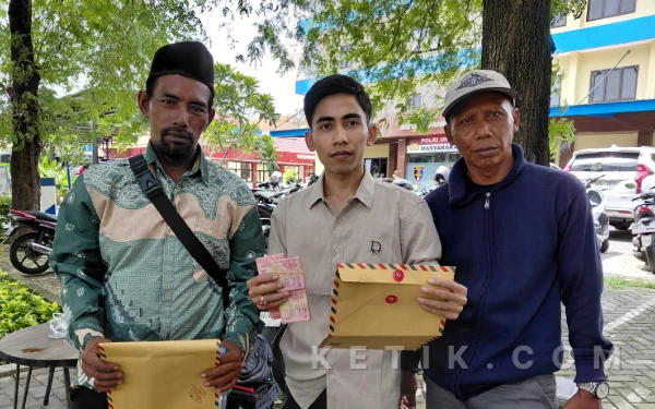 Perkara Dana Rumpon Petronas, Nelayan Sampang Serahkan Uang Tunai Rp6 Juta ke Polda Jatim