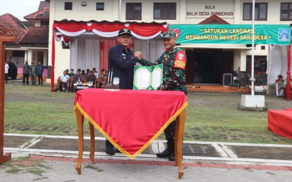 Thumbnail Berita - Sinergi TNI dan Pemkab Sleman Gotong Royong Bangun Desa