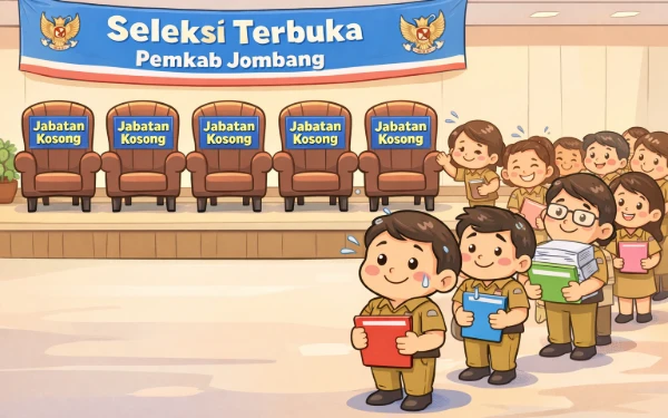 Thumbnail Berita - Pemkab Jombang Buka Seleksi 5 Jabatan Kosong, ASN Se-Jatim Bisa Daftar Berikut Syaratnya