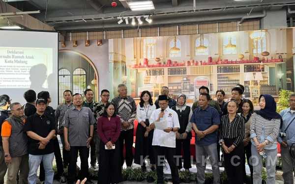 Thumbnail Berita - Gandeng Jurnalis, Dinsos-P3P2KB  Kota Malang Deklarasikan Pemberitaan Ramah Anak