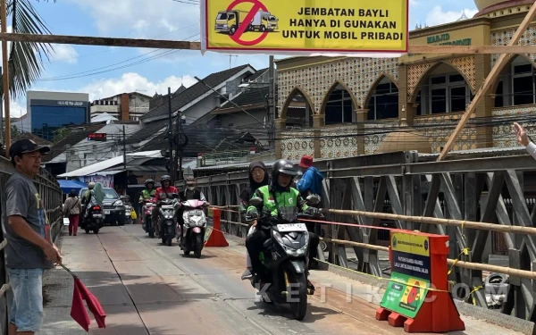 Thumbnail Berita - Jembatan Bailey Sonokembang Ditutup 14-17 Februari 2026, Simak Rekayasa Lalu Lintasnya!