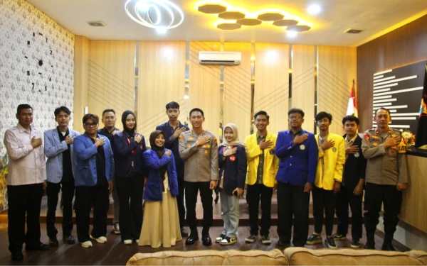 Thumbnail Berita - Polres Kediri Kota Terima Audiensi BEM se-Kediri Raya, Perkuat Sinergi Jaga Kamtibmas