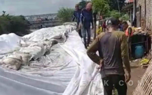 DPUPR Kota Tegal Gandeng PSDA Kebut Perbaikan Tanggul Sungai Ketiwon