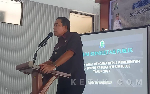 Thumbnail Berita - Bupati Simeulue Resmi Buka FKP Rancangan Awal RKPD 2027