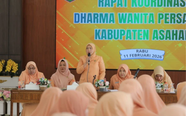 Thumbnail Berita - Rakor dan Konsolidasi Program Kerja Dharma Wanita Persatuan Kabupaten Asahan 2026