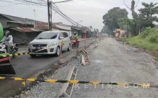 Thumbnail Berita - Pembangunan Jalan Nasional Rangkasbitung–Cikande Mulai Tahap Pengecoran di Bypass Soekarno Hatta