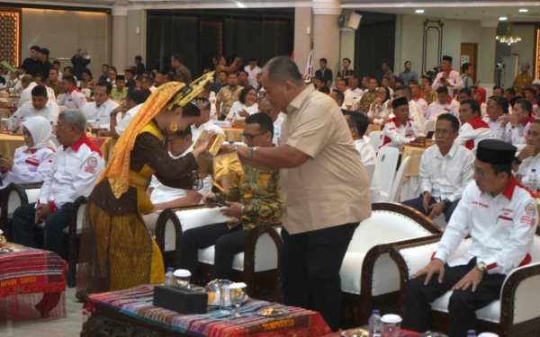 Thumbnail Berita - Bupati Asahan Hadiri Pengukuhan Abpednas Sumut di Aula Raja Inal Siregar