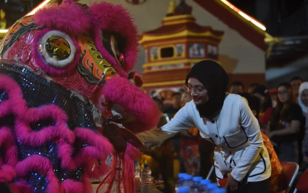 Thumbnail Berita - Semarak Imlek 2577, Mbak Wali Ajak Warga Perkuat Toleransi dan Kebersamaan