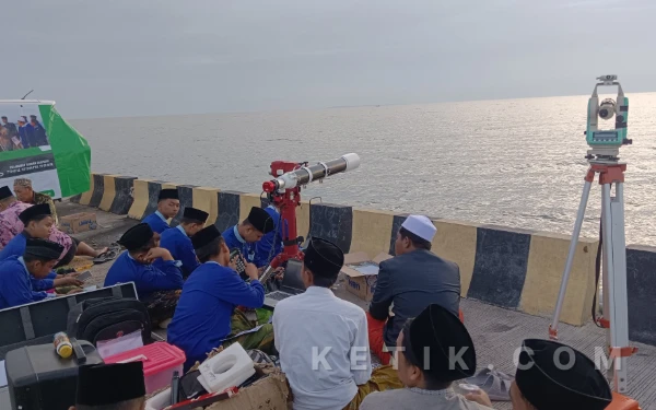 Thumbnail Berita - Hasil Rukyat LFNU PCNU Sampang, Hilal Tak Terlihat