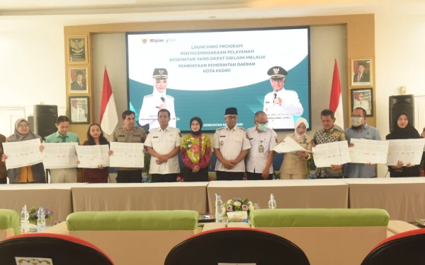 Thumbnail Berita - Launching Program SEHATI, Pemkot Kediri Jamin Biaya Kesehatan Warga Kurang Mampu