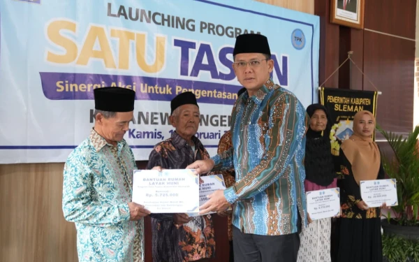 Thumbnail Berita - Lawan Kemiskinan, Sleman Luncurkan Program 'Satu Taskin' di Ngemplak