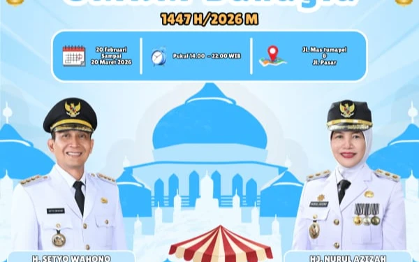 Thumbnail Berita - Pemkab Bojonegoro Gelar Bazar Ramadan UMKM Bahagia, Dorong Pertumbuhan Ekonomi Kerakyatan