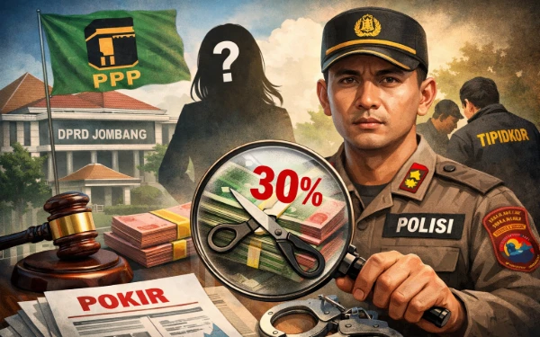 Thumbnail Berita - Polres Jombang Selidiki Dugaan Skandal Potongan Pokir Anggota DPRD PPP