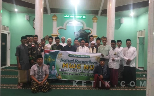 Thumbnail Berita - MWC NU Kecamatan Madiun Gelar Safari Ramadan 1447 H