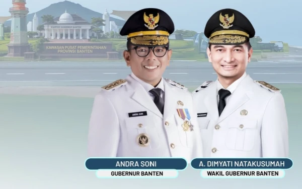 Thumbnail Berita - Setahun Kepemimpinan Andra Soni–Dimyati, Indikator Pembangunan Banten Tunjukkan Tren Positif