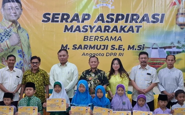 Serap Aspirasi di Kediri, Sarmuji Perjuangkan Kesenjangan Upah Guru Honorer hingga Bantuan Pendidikan Madrasah