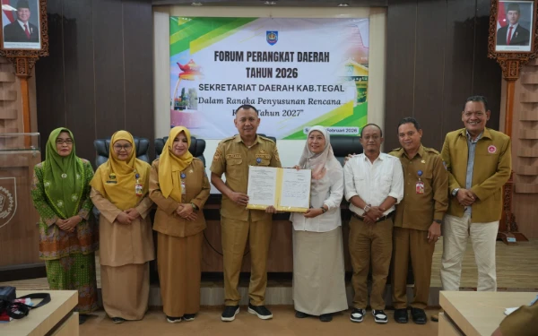 Thumbnail Berita - Setda Kabupaten Tegal Matangkan Renja 2027, Fokus pada Peningkatan Kualitas Pelayanan dan Transparansi