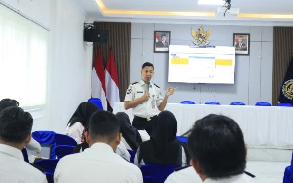 Thumbnail Berita - Lapas Kelas IIA Batam Gelar Sosialisasi Pengisian Coretax DJP Bagi Pegawai