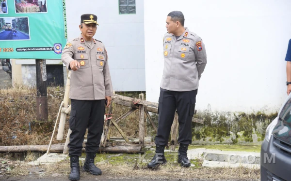 Longsor Ancam Jalur Vital Bondowoso–Jember, Kapolres Cek Langsung dan Siapkan Rekayasa Lalin