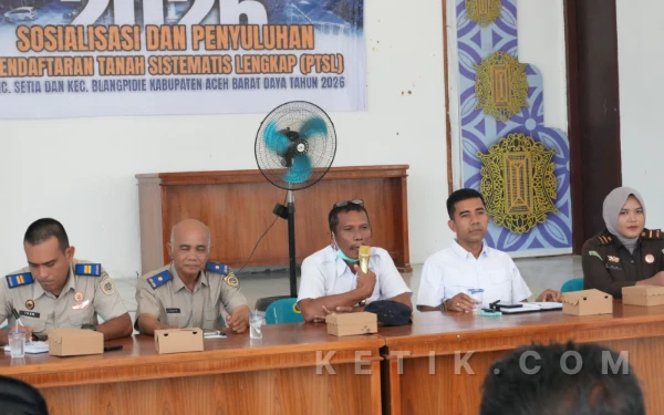 Thumbnail Berita - Program PTSL Sasar Kecamatan Susoh, Kantah Abdya Laksanakan Sosialisasi