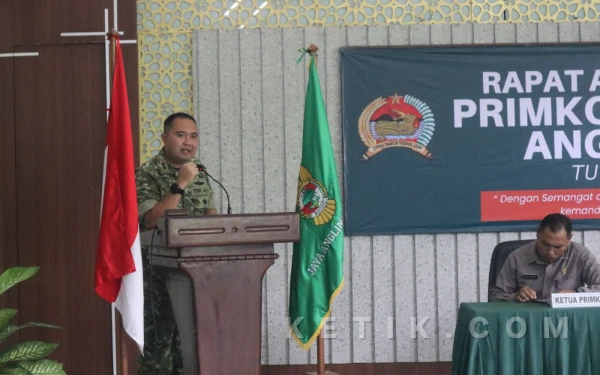 Thumbnail Berita - Kodim 0813 Bojonegoro Gelar RAT Primkop Kartika Jaya Angling Darmo Tutup Buku 2025