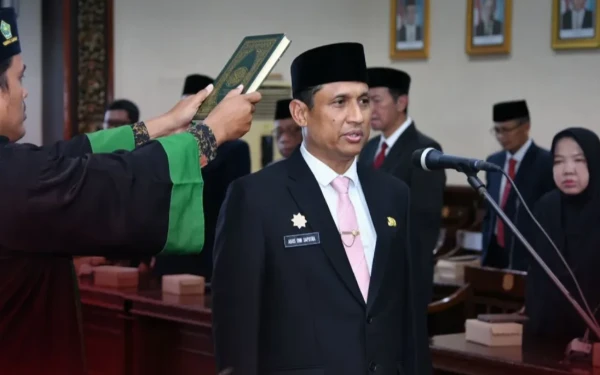 Bupati Sumenep Lantik Agus Dwi Saputra sebagai Sekda Definitif