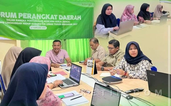 Thumbnail Berita - DLH Lebak Gelar Forum Perangkat Daerah, Sinkronkan Renja 2027 untuk Wujudkan Lebak Hegar