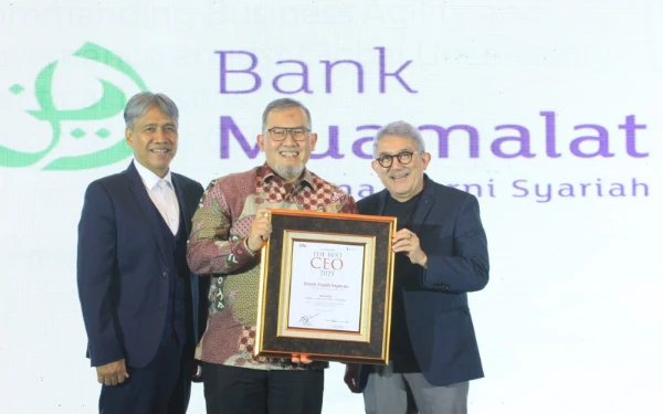 Thumbnail Berita - Dirut Bank Muamalat Raih Penghargaan Prestisius Best CEO 2025