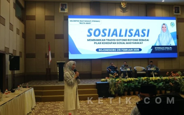 Thumbnail Berita - Sri Wahyuni Ajak Warga Bojonegoro Hidupkan Kembali Semangat Gotong Royong