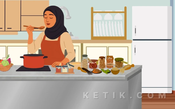 Thumbnail Berita - Ternyata Ibu Rumah Tangga Boleh Cicipi Masakan saat Puasa, Asal Begini