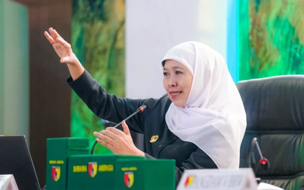 Thumbnail Berita - Lumbung Pangan Nasional! Gubernur Khofifah Tegaskan Jatim Produsen Padi Terbesar