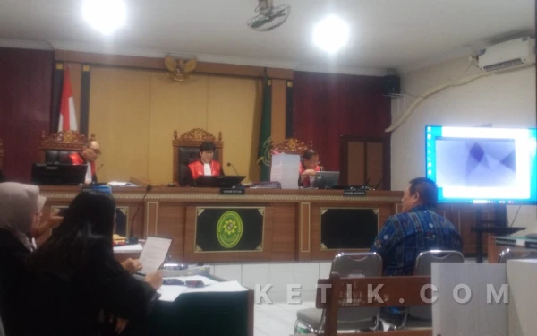 Thumbnail Berita - Dugaan Kesaksian Palsu di Sidang Korupsi Dana Hibah Pariwisata Sleman, Pemantau: Ada Indikasi Settingan