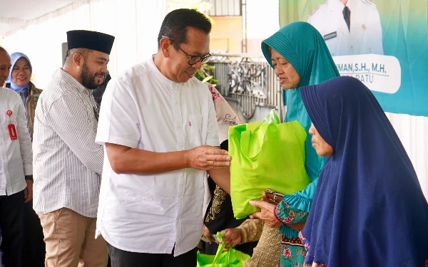 Thumbnail Berita - Pemkot Batu Gelar Gerakan Pangan Murah di Tiga Wilayah, Warga Antusias Berburu Sembako Murah