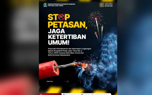 Thumbnail Berita - DPRD Jatim Soroti Ledakan Petasan, Minta Pengawasan dan Edukasi Diperkuat
