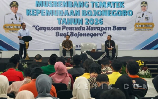 Thumbnail Berita - Hadiri Musrenbang Kepemudaan 2026, Bupati Bojonegoro Dorong Pemuda Jadi Penggerak Perubahan