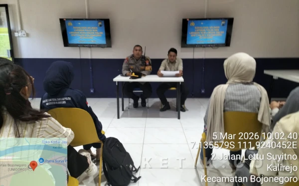 Thumbnail Berita - Permudah Layanan Publik, Polres Bojonegoro Sinergi Aplikasi Laporan Kehilangan Online di Unigoro