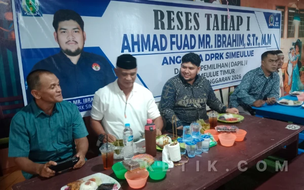 Thumbnail Berita - Gelar Reses di Desa Sinabang Simeulue, Ahmad Fuad Siap Perjuangkan Aspirasi Warga