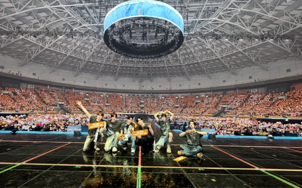 Thumbnail Berita - RIIZE Akhiri Tur Dunia “RIIZING LOUD” di Seoul, 32 Ribu Penggemar Padati KSPO Dome